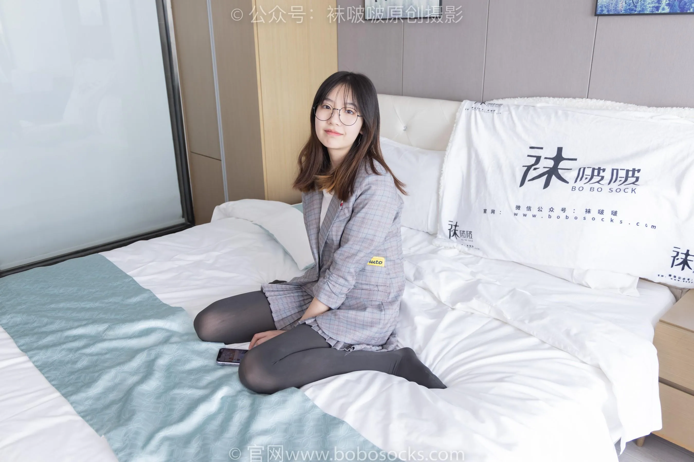 [BoBoSocks袜啵啵]NO.210 小甜豆-皮鞋、厚灰丝、ol装[23] [53P]插图8